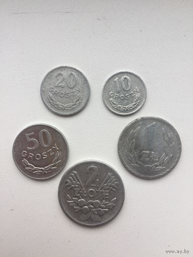 Набор монет. Польша