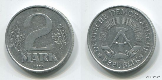 ГДР. 2 марки (1978)