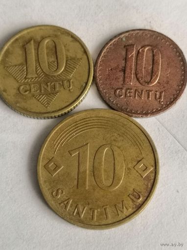 Распродажа - монеты Прибалтики (Латвия,Литва)
