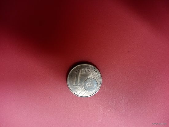 1 евроцент 2002 Италия
