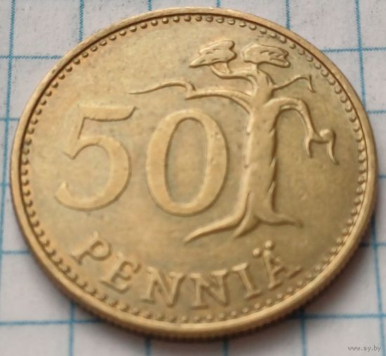 Финляндия 50 пенни, 1974     ( 2-11-3 )