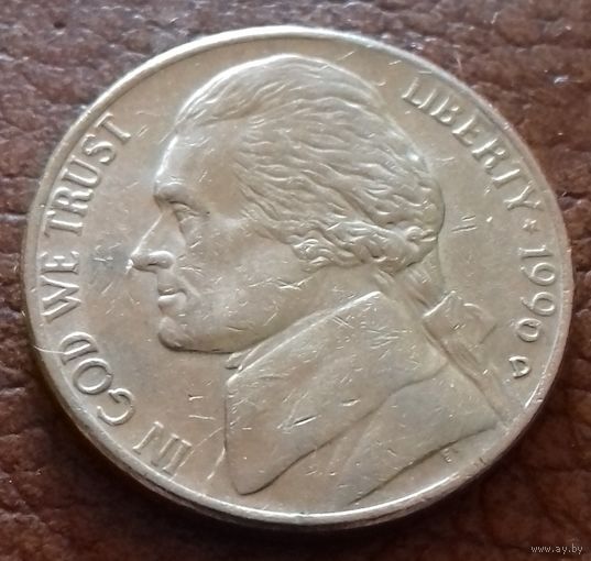 США 5 центов 1996 D