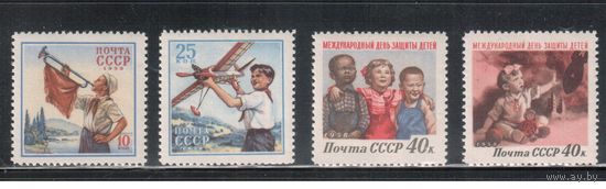 СССР-1958, (Заг.2066-2069) ** , День защиты детей