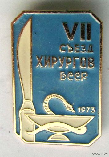 1973 г. 7 съезд хирургов БССР