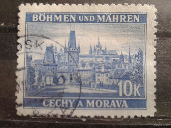 Богемия и Моравия 1939 Прага 10 крон