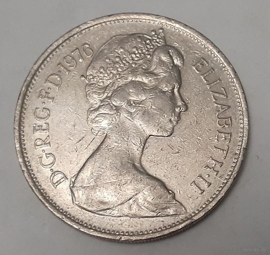 Великобритания 10 новых пенсов, 1976 (10-3-20)