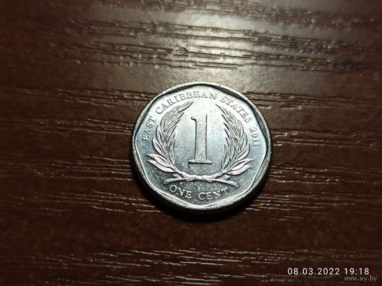 Восточные Карибы 1 цент 2011