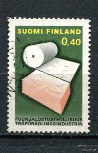 Финляндия - 1968 - Деревообрабатывающая промышленность - [Mi. 648] - полная серия - 1 марка. Гашеная.  (Лот 164AO)