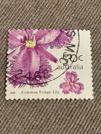 Австралия 2005. Цветы. Common Fringe Lily