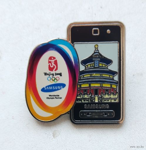 Значок для телефона Самсунг Пекинская олимпиада 2008