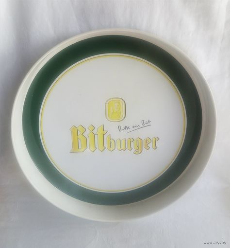Поднос пивной Битбургер BITBURGER ORNAMIN Бирофилия