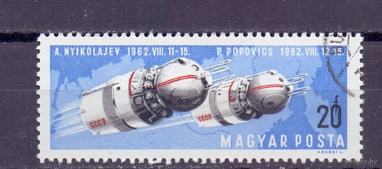 ВЕНГРИЯ Космос 1966 4м (гаш)