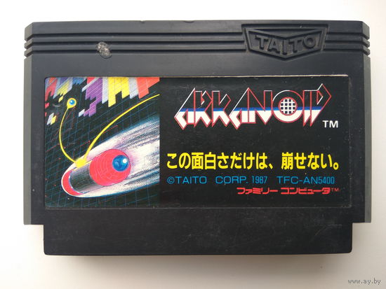 Картридж Arkanoid [Taito] (Famicom, JP)