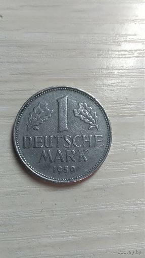 1 марка 1959г Монетный двор-D