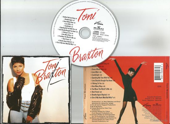 TONI BRAXTON (GERMAN аудио CD 1993)