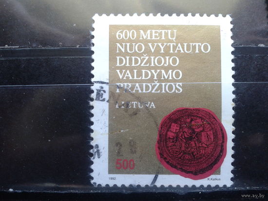 Литва 1993 Печать Великого князя Витовтоса