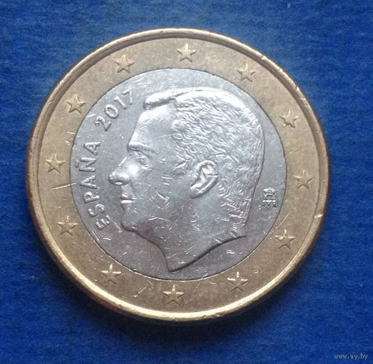 Испания 1 евро 2017