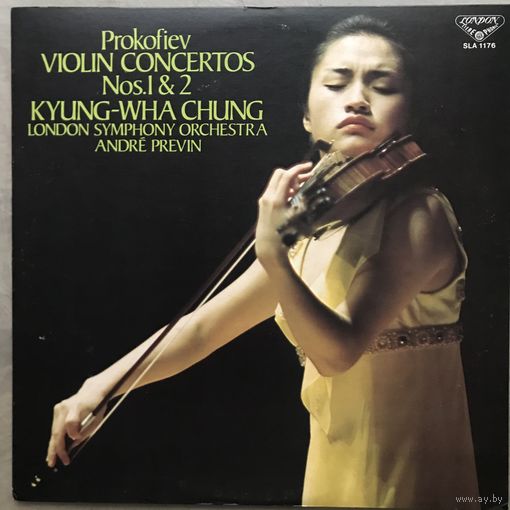 Prokofiev, Kyung-Wha Chung, London Symphony Orchestra, Andre Previn – Violin Concertos Nos. 1 & 2