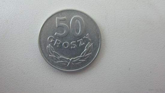. Польша 50 грошей 1978 ( Без знака под лапкой ) ( состояние отличное )