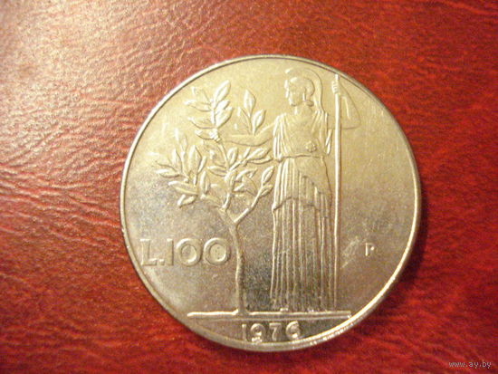 100 лир 1976 год Италия