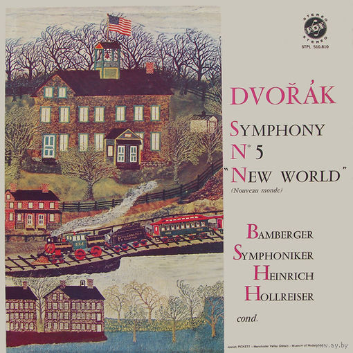 ДВОРЖАК, Dvorak, Bamberg Symphony, Heinrich Hollreiser, Symphony No. 5 In E Minor Opus 95 "From The New World", LP 1963