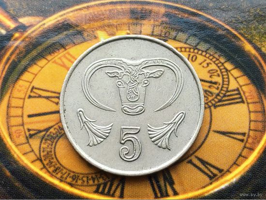 Кипр. 5 центов 1985.