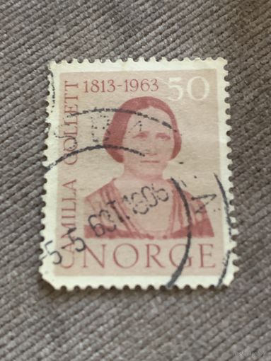 Норвегия 1963. Camilla Collett