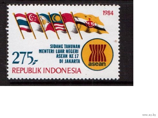 Индонезия-1984,(Мих.1139)  ** ,
