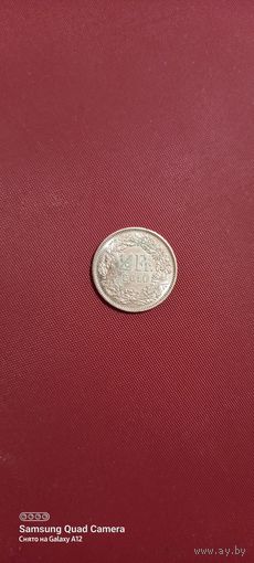 Швейцария, 1/2 франка 2010.