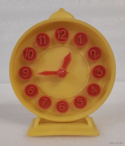 Детская игрушка Часы, пластик. СССР