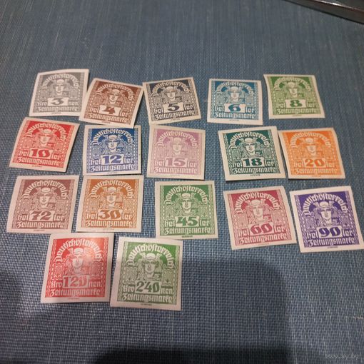 Газетные марки австровенгрия