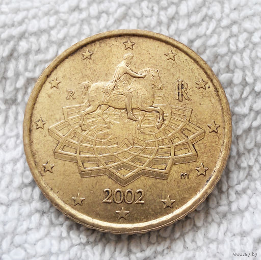 50 евроцентов 2002 Италия #02