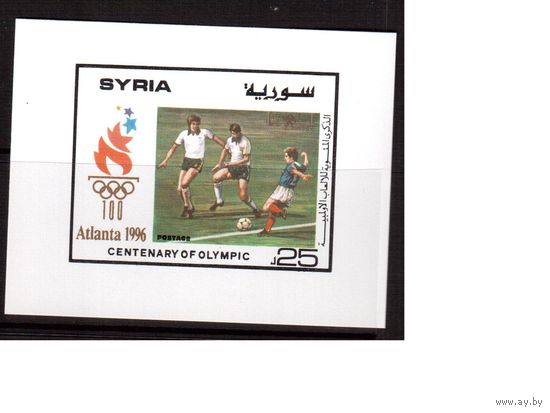 Сирия-1996,(Мих.Бл.84) **  , Спорт, ОИ-1996