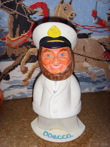 Качалка - игрушка СССР . Моряк . Капитан