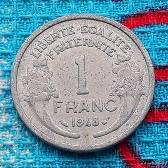 Франция 1 франк 1948 года. Новогодняя ликвидация!