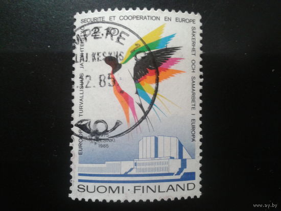 Финляндия 1985 конф. по безопасности в Европе