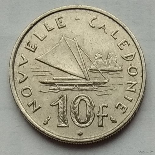 Новая Каледония 10 франков 1972 г.