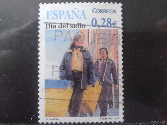 Испания 2005 День марки, грузчики