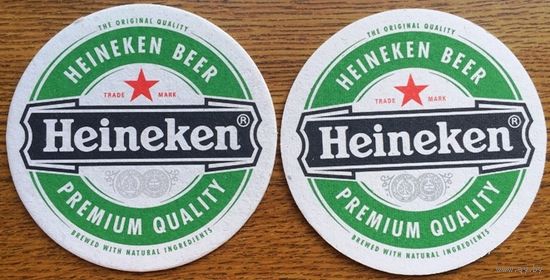 Подставка под пиво Heineken No 34