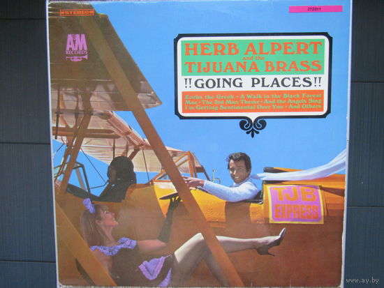 Herb Alpert And The Tijuana Brass - !!Going Places!! 65 A&M Germany EX+/EX