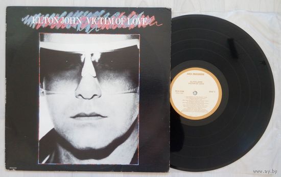 ELTON JOHN - Victim Of Love (USA винил LP 1979)