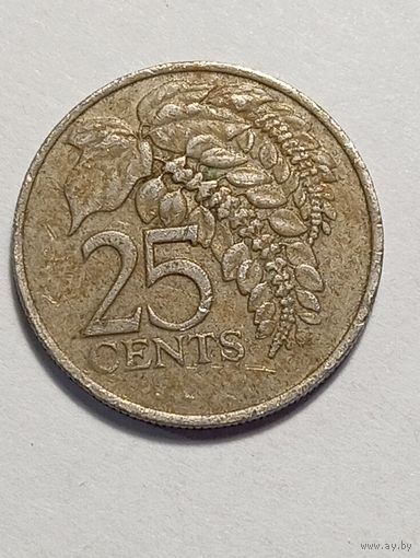 Тринидад и Тобаго 25 центов 1979 года .