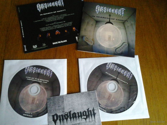 Onslaught - In Search Of Sanity 2CD