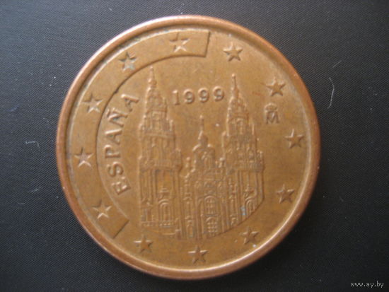 5 евроцентов Испания 1999