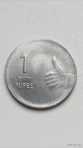 Индия. 1 рупия 2010 года.