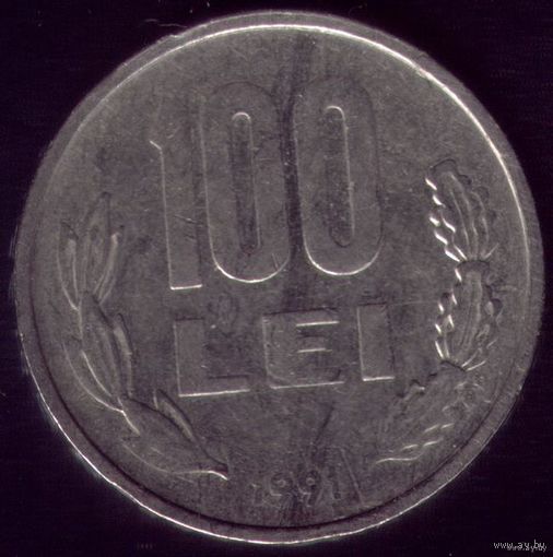 100 Лей 1991 год Румыния
