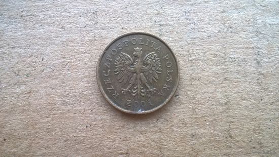 Польша 1 грош, 2001г. (D-16)