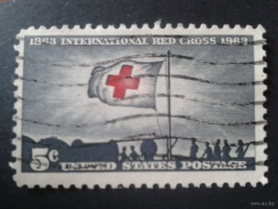 США 1963 100 лет Красный крест