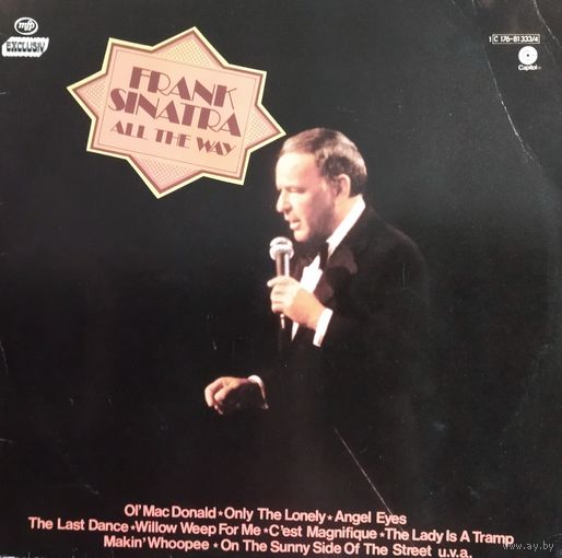 Frank Sinatra /All The Way/1972, Capitol, 2LP, EX, Germany