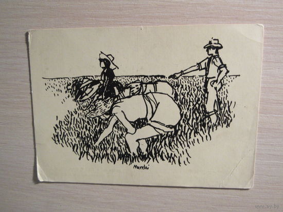 Габриэле Мукки, Работа на рисовых полях, 1956,